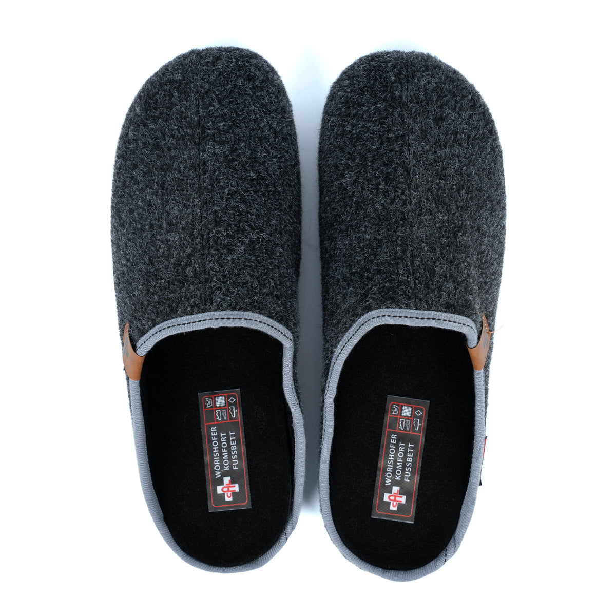 Herren Filz-Pantoffeln