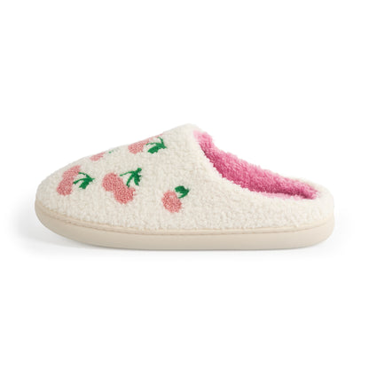 Home by Zapato Damen Hausschuh mit Shearling-Look