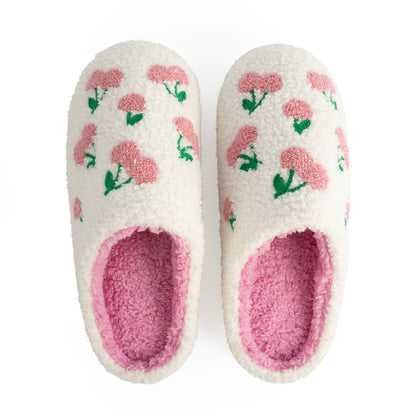 Home by Zapato Damen Hausschuh mit Shearling-Look