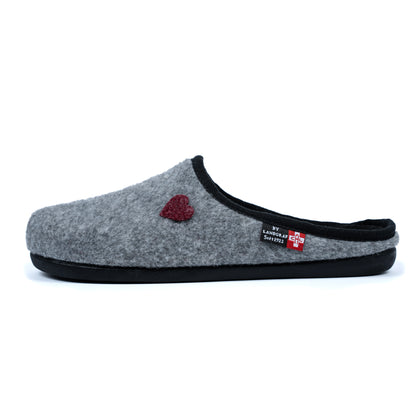 Damen Filz-Pantoffeln