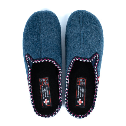 Damen Filz-Pantoffeln
