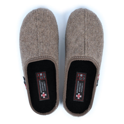 Damen Filz-Pantoffeln