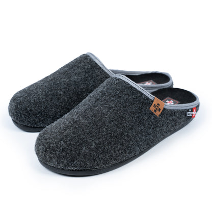 Herren Filz-Pantoffeln