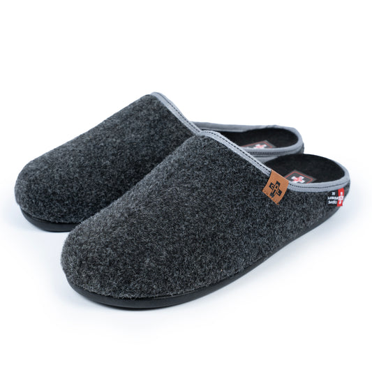 Herren Filz-Pantoffeln
